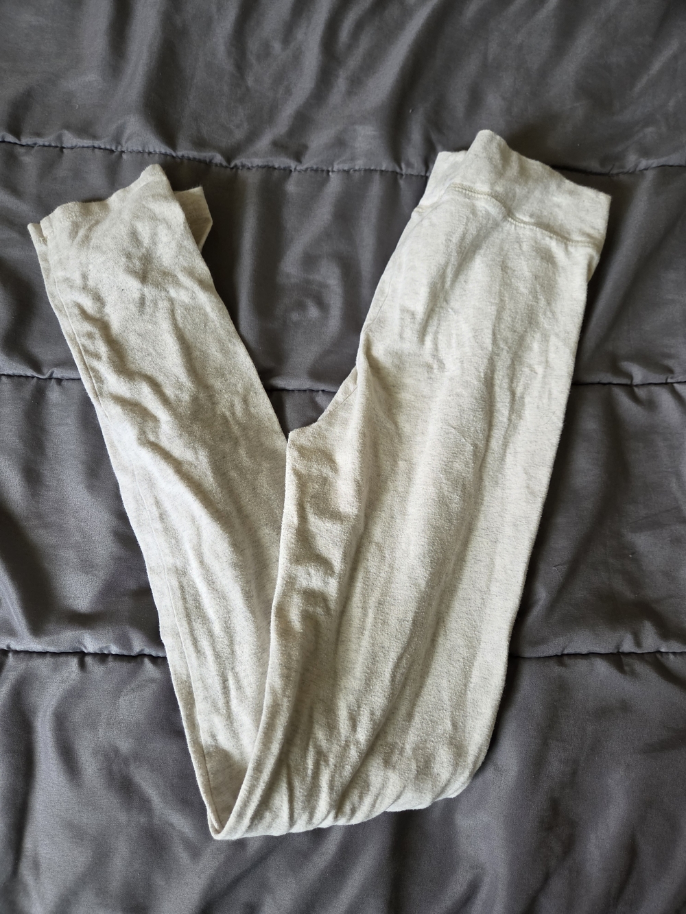 Wet Seal Light Gray Stretch Leggings